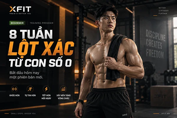 8 tuần Lột xác từ con số 0