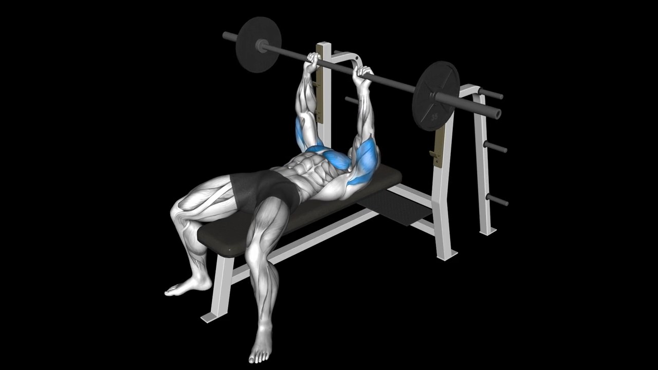 Close Grip Barbell Bench Press