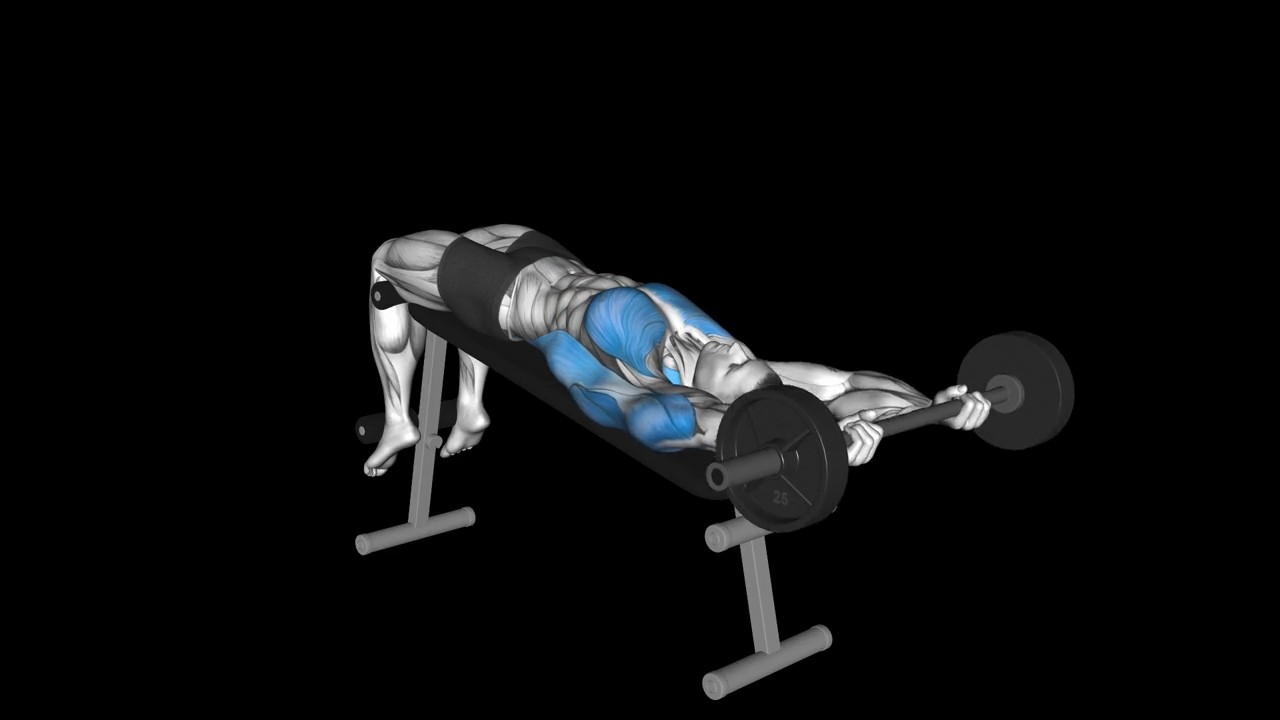 Decline Barbell Pullover