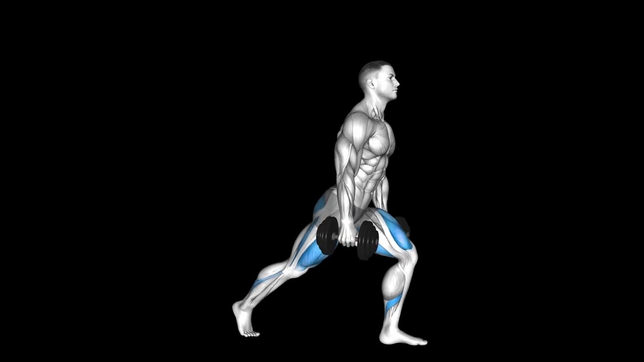 Dumbbell Backwards Lunge