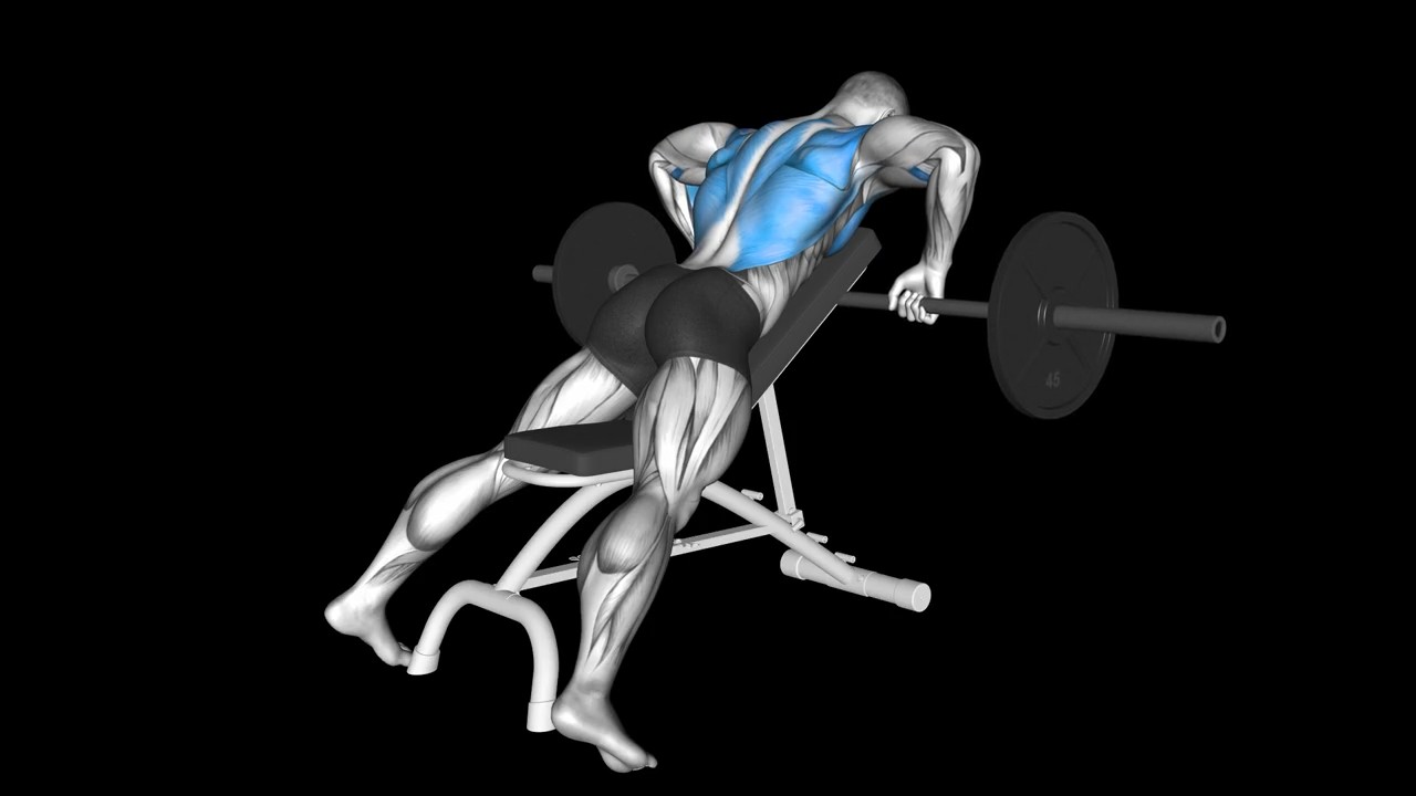 Incline Barbell Row