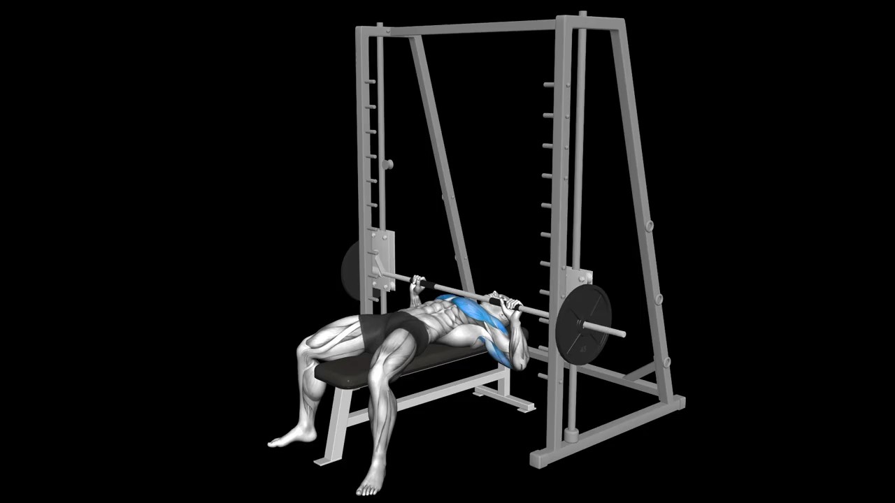 Smith Machine Bench Press
